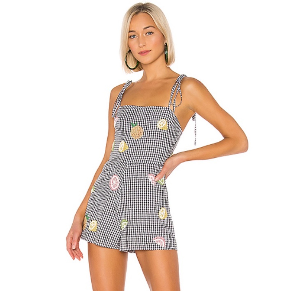 Lovers + Friends Dash Romper XS